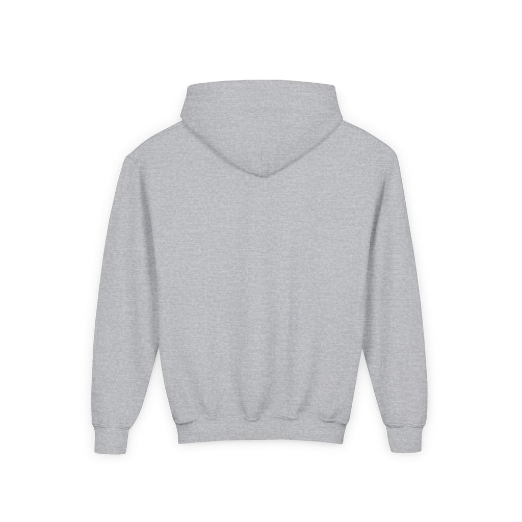 Youth Hoodie — "God Is Love" Heart Bible Verse (1 John 4:8)