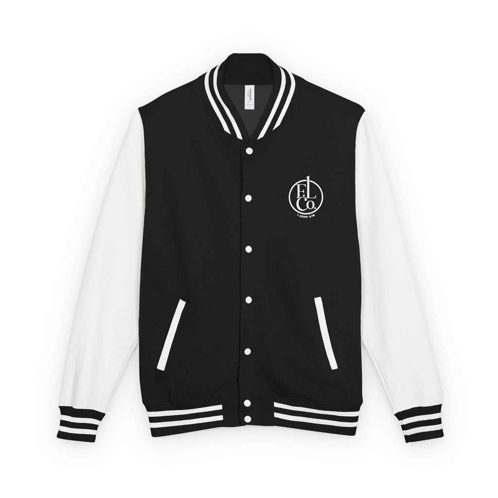 Letterman Jacket — YHWH Hebrew Logo Varsity Jacket