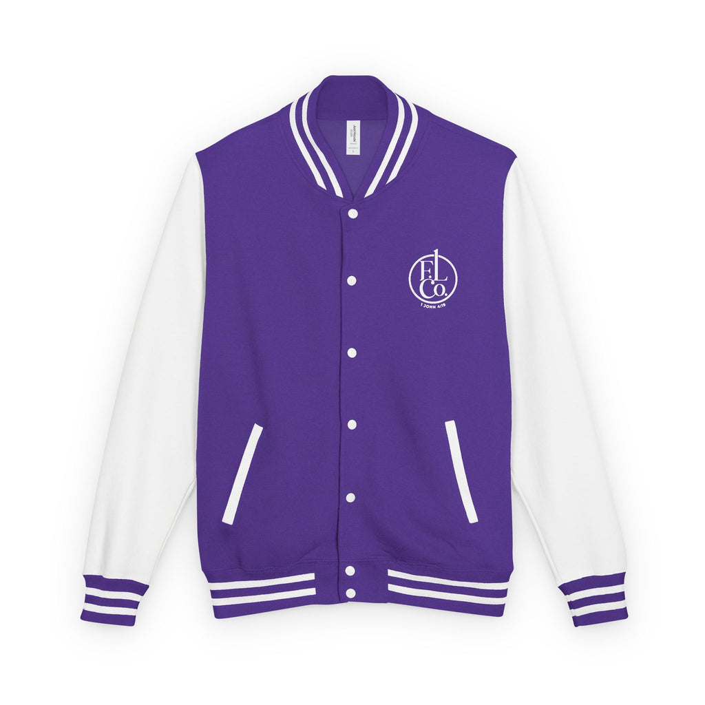 Letterman Jacket — YHWH Hebrew Logo Varsity Jacket