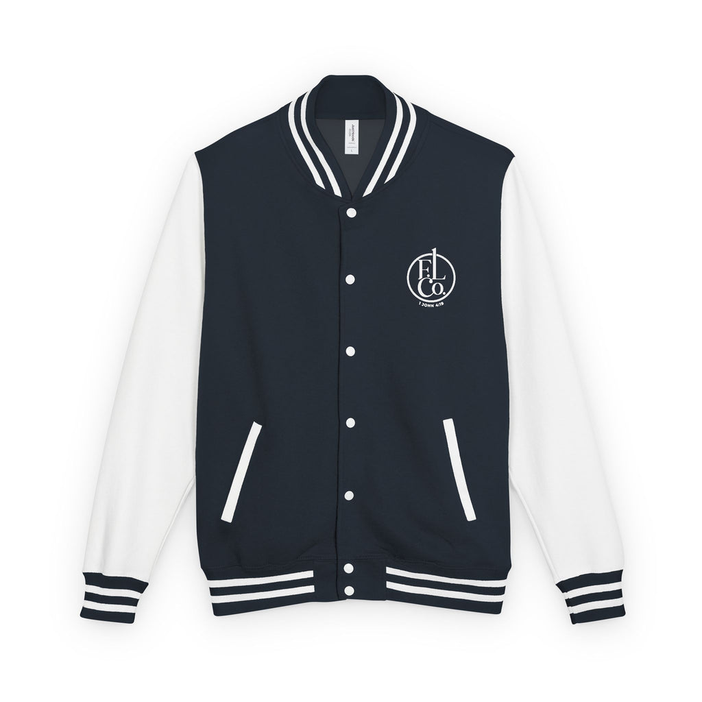 Letterman Jacket — YHWH Hebrew Logo Varsity Jacket