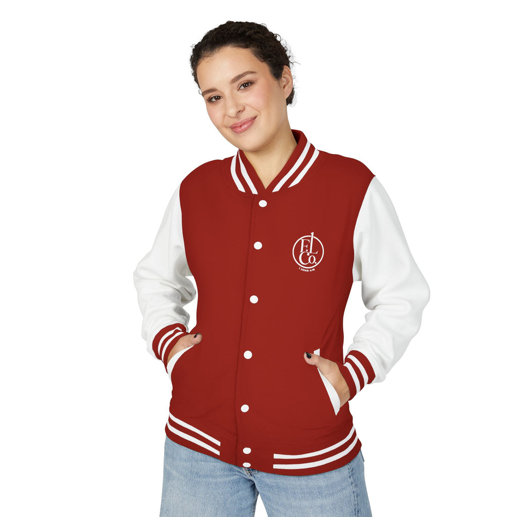Letterman Jacket — YHWH Hebrew Logo Varsity Jacket
