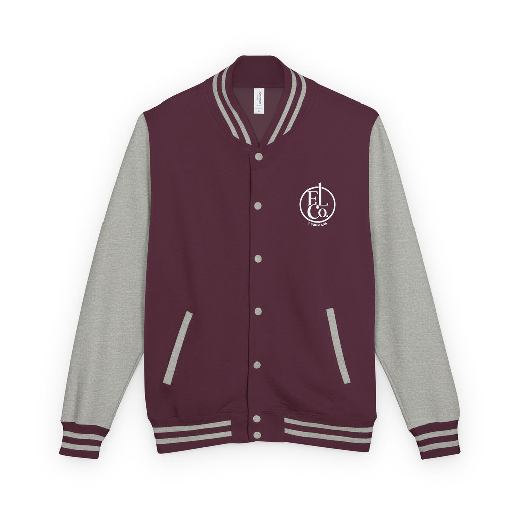 Letterman Jacket — YHWH Hebrew Logo Varsity Jacket