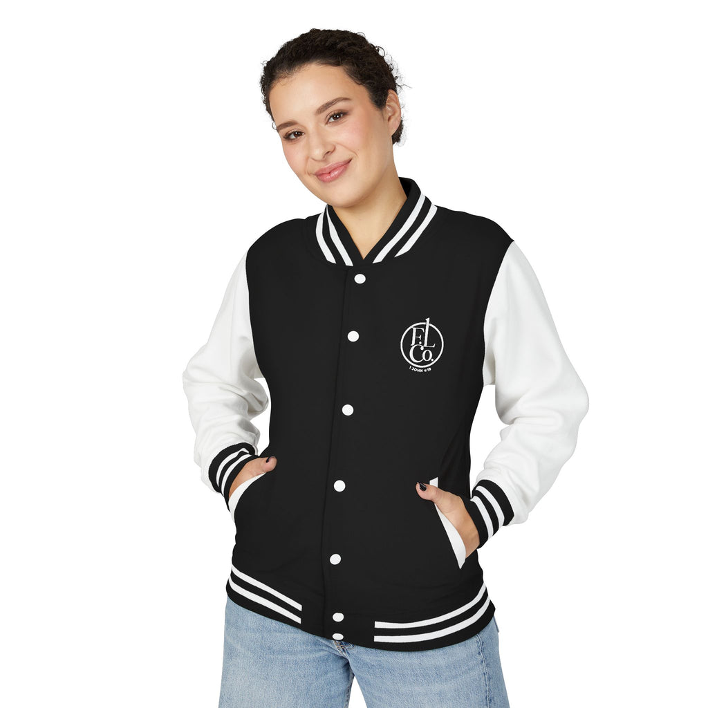 Letterman Jacket — YHWH Hebrew Logo Varsity Jacket