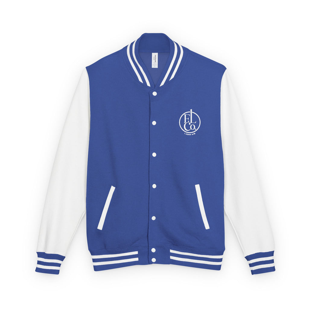 Letterman Jacket — YHWH Hebrew Logo Varsity Jacket