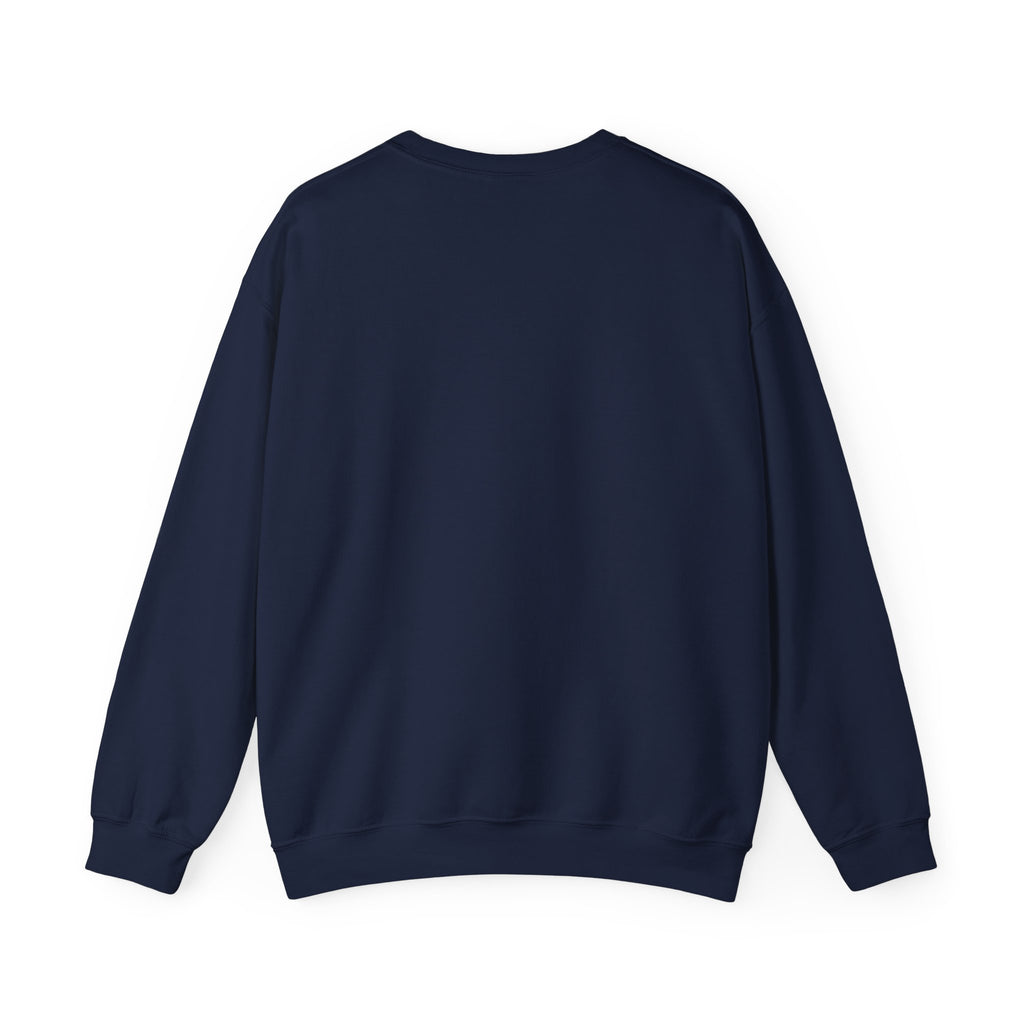 Crewneck Sweatshirt - First Loved Co. Logo with "1 John 4:19" Christian Apparel