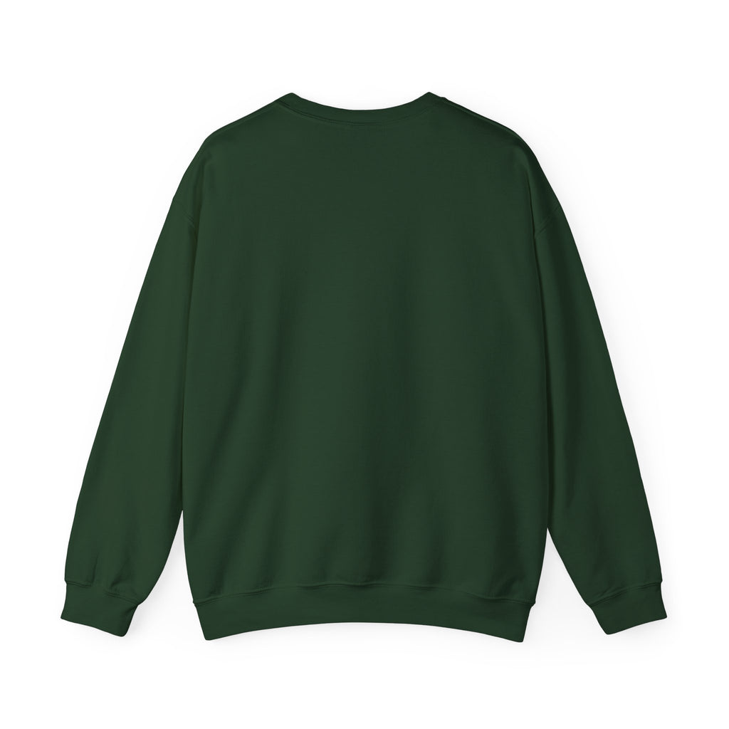 Crewneck Sweatshirt - First Loved Co. Logo with "1 John 4:19" Christian Apparel