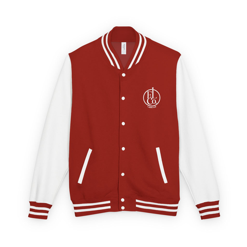 Letterman Jacket — YHWH Hebrew Logo Varsity Jacket