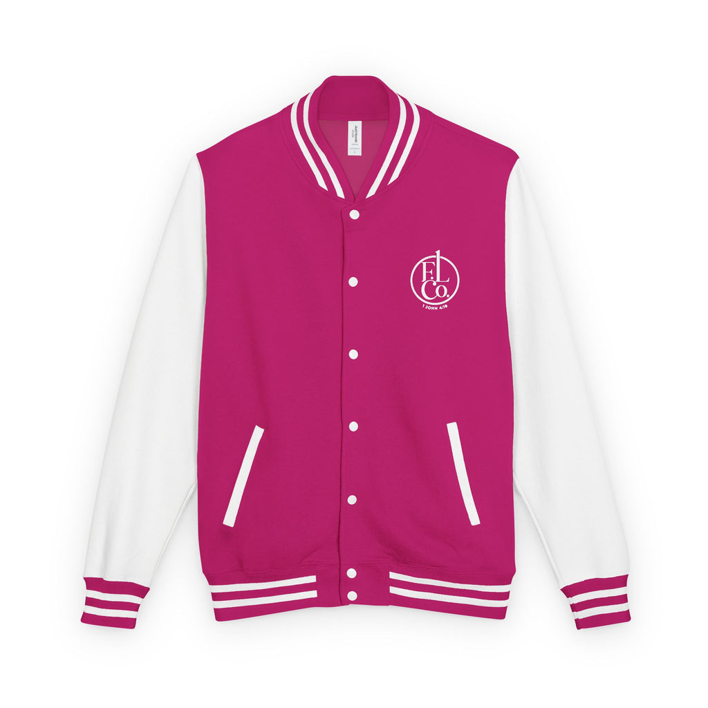 Letterman Jacket — YHWH Hebrew Logo Varsity Jacket