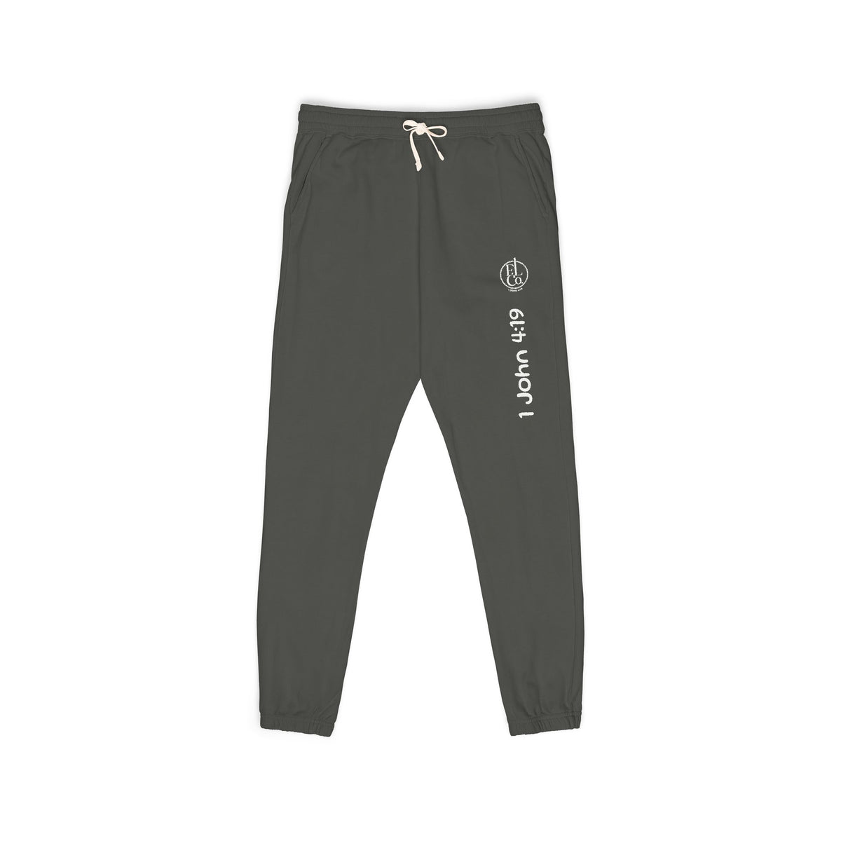 Unisex Garment-Dyed Fleece Sweatpants