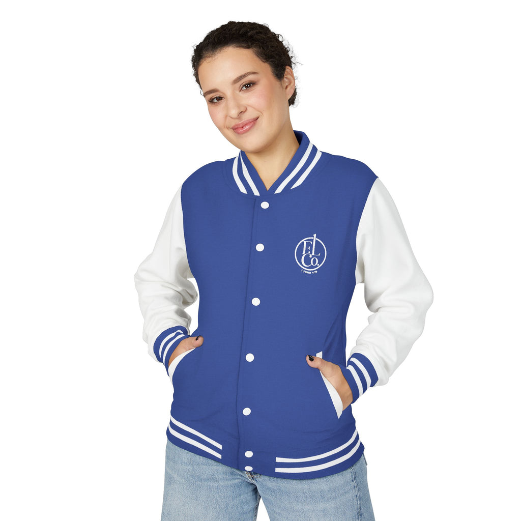 Letterman Jacket — YHWH Hebrew Logo Varsity Jacket