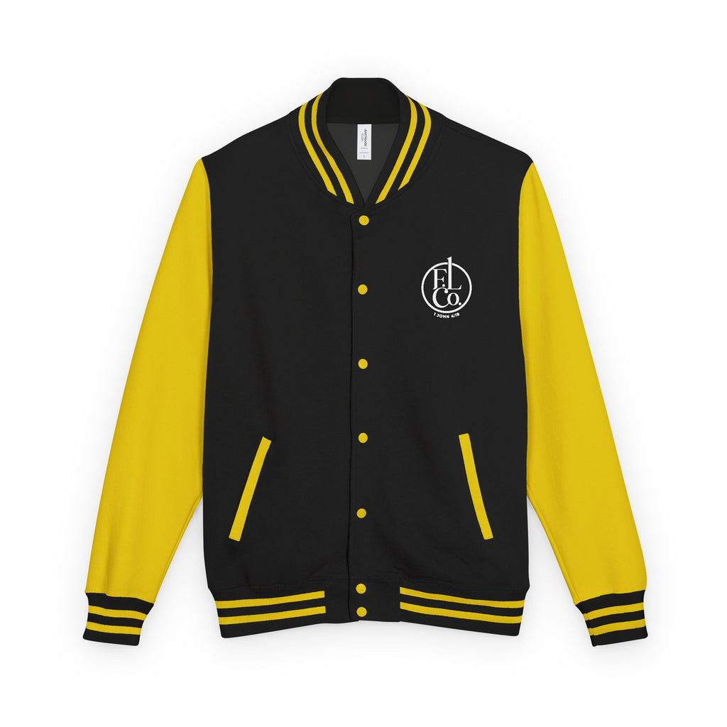 Letterman Jacket — YHWH Hebrew Logo Varsity Jacket