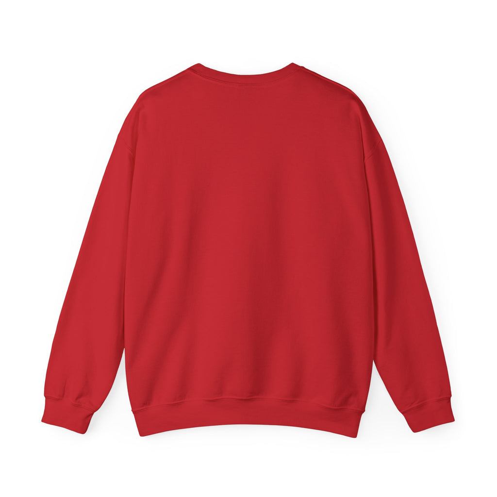 Crewneck Sweatshirt - First Loved Co. Logo with "1 John 4:19" Christian Apparel