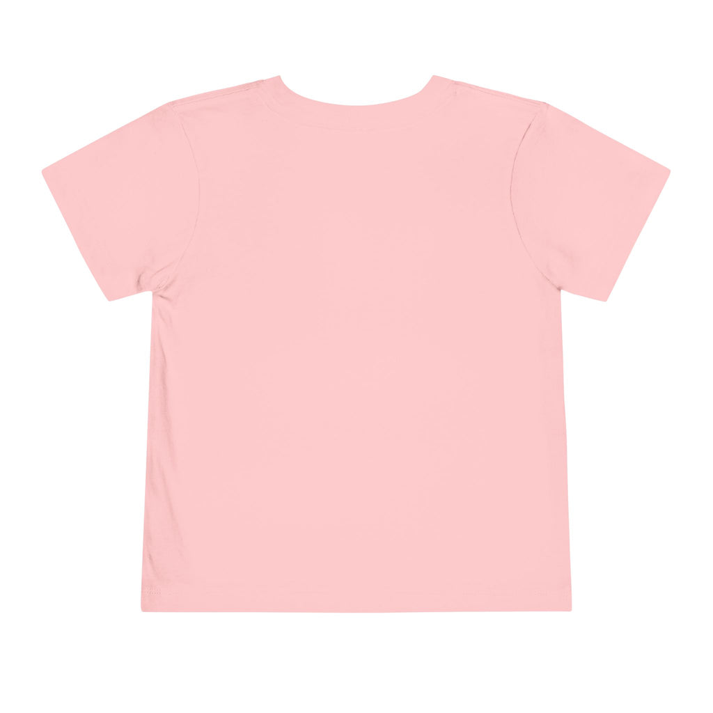 Toddler Tee — "Love One Another" Kids Christian Shirt (Hold Hands Rainbow Design)