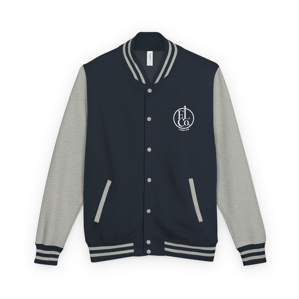 Letterman Jacket — YHWH Hebrew Logo Varsity Jacket